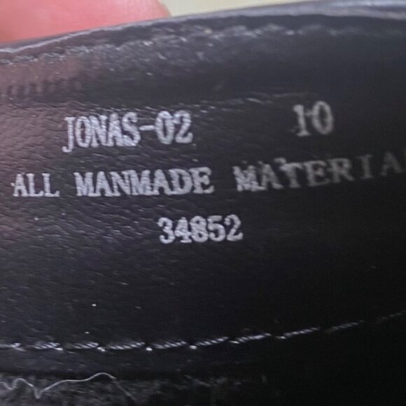 Black Platform Combat Boots Chunky Heel Lug Sole Lace Up Ankle Booties - Picture 9 of 9